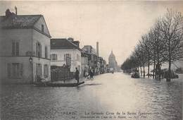 75-PARIS-INONDATIONS- QUAI DE LA RAPEE - La Crecida Del Sena De 1910