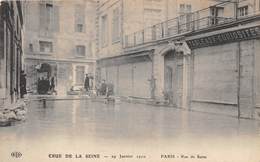 75-PARIS-INONDATIONS- RUE DE SEINE - Überschwemmung 1910