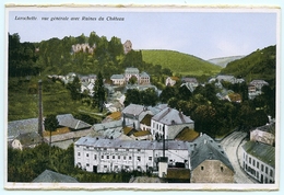 LUXEMBOURG : LAROCHETTE - VUE GENERALE AVEC RUINES DU CHATEAU - Larochette