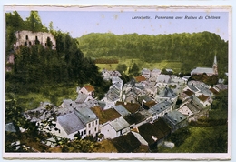 LUXEMBOURG : LAROCHETTE - PANORAMA AVEC RUINES DU CHATEAU - Larochette