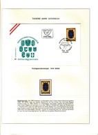 Lotto SINGOLO (SFUSO+FDC) AUSTRIA "976-1976-1000 ANNI NASCITA DELL'AUSTRIA "pg52 - Colecciones