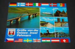 Mehrbildkarte Ostsee-Insel Fehmarn  Gelaufen 1980 - Fehmarn