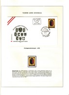 Lotto SINGOLO (SFUSO+FDC) AUSTRIA "976-1976-1000 ANNI NASCITA DELL'AUSTRIA "pg54 - Collections