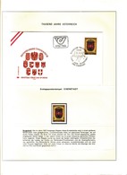 Lotto SINGOLO (SFUSO+FDC) AUSTRIA "976-1976-1000 ANNI NASCITA DELL'AUSTRIA "pg57 - Colecciones