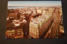 Hamburg Blick über Die City Mit Mönckebergstraße UndAußenalster Gelaufen 1978 - Mitte