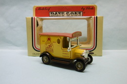 Lledo Days Gone - FORD MODEL T Van Fourgon 1920 MARCOL PRODUCT Jaune BO - Nutzfahrzeuge