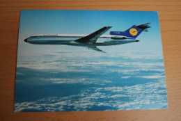 Lufthansa  1980  LH 131 Boeing 727 D-ABRI Paris - Düsseldorf ( Postkarte ) - 1927-1959 Lettres & Documents