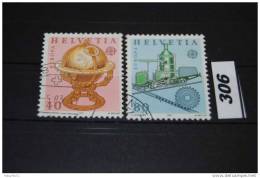 Schweiz 1983 CEPT - Mi. 1249 - 1250  Gestempelt - 1983