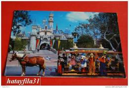 DISNEYLAND  "" Sleeping Beauty Castle ""  Gelaufen  1996 - Disneyland