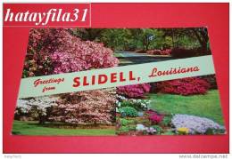 Greetings From SLIDELL ,  Louisiana  Gelaufen 1969 - Altri & Non Classificati