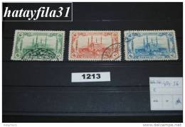 TÜRKEI 1913 - Mi. 226 - 228  - Rückeroberung Von Adrianopel ( Edirne ) - Gestempelt - Used Stamps