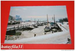 Büsum Nordseeheilbad   Winter Am "" Alten Hafen ""  Büsum   Gelaufen 1988 - Büsum