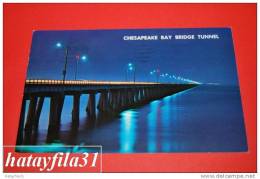 CHESPEAKE AY BRIDGE TUNNEL  Gelaufen 1960 - Chesapeake