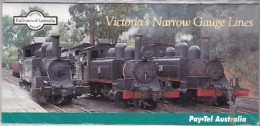 AUSTRALIA  1995 PAYPEL Victoria's Narrow Guage Railways Trains Mint - Sonstige - Ozeanien