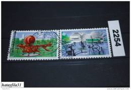 Schweiz CEPT 1987 - Mi. 1349 - 1350 - Gestempelt - 1987