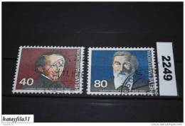 Schweiz CEPT 1980 - Mi. 1174 - 1175 - Gestempelt - 1980