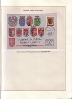 E+MAXIMUM/5 AUSTRIA "976-1976 -- 1000 ANNI NASCITA DELL'AUSTRIA ".pg65 - Colecciones