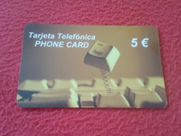 ANTIGUA TARJETA TELEFÓNICA PHONE CARD ESPAÑA SPAIN ESPAGNE ? INS HELP TECLADO 5 EUROS VER FOTO/S Y DESCRIPCIÓN IDEAL COL - Otros & Sin Clasificación