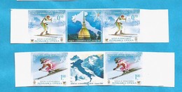 2006  360-61 TORINO OLYMPISCHE SPIELE    BOSNIA HERZEGOWINA REPUBLIKA SRPSKA RRR IMPERFORATE - Winter 2006: Torino