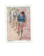 Chromo Cyclisme Sport 1930s N°11 René Le GREVÈS Paris Pub: Nestlé Bien 57 X 40 Mm 3 Scans - Nestlé