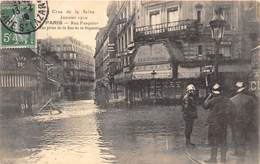 75-PARIS-INONDATIONS- RUE PASQUIER - Überschwemmung 1910