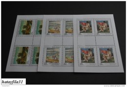 Tschechische Republik   2004   Mi.  416 - 418 ** Postfrisch    Klb.  Satz  ( Box 3 ) - Blocks & Sheetlets