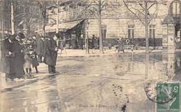 75-PARIS-INONDATIONS- PLACE DE L'ALMA - Überschwemmung 1910