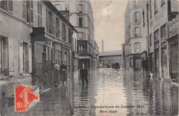 75-PARIS-INONDATIONS- PARIS- RUE JUGE - Überschwemmung 1910