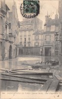 75-PARIS-INONDATIONS- RUE CHANOINESSE - Überschwemmung 1910