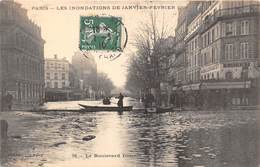75-PARIS-INONDATIONS- RUE DIDEROT - Paris Flood, 1910