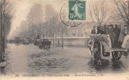 75-PARIS-INONDATIONS- RUE DE LA CONVENTION - De Overstroming Van 1910