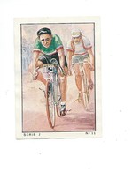 Chromo Cyclisme Sport 1935 N°11 Raphael DI PACO Fanglia Pub: Nestlé  Bien 57 X 40 Mm 3 Scans - Nestlé
