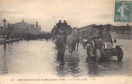 75-PARIS-INONDATIONS- LE GRAND PALAIS - Inondations De 1910