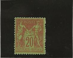 TIMBRE TYPE SAGE - N° 96 NEUF CHARNIERE - ANNEE 1884 - COTE : 75 € - 1876-1898 Sage (Tipo II)