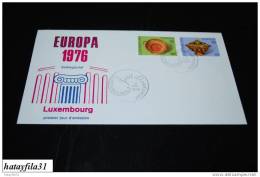 Luxemburg  FDC  1976    Mi. 928  -  929  "" Kunsthandwerk  ""  CEPT  ( T - 69 ) - 1976