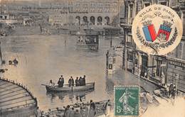 75-PARIS-INONDATIONS- GARE ST-LAZARE - Alluvioni Del 1910