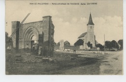 DUN LE PALLETEAU - Porte Artistique De L'ancienne Eglise - Dun Le Palestel