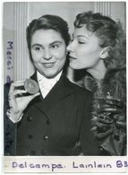 - Photo De Presse - Original - Nadine BASILE, Nadine ALARI, Prix Suzanne BIANCHETTI, Cinéma Français, 18-11-1952, Scans. - Berühmtheiten