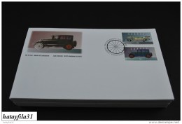 Kanada  1993   FDC  - Mi.  1383 - 1384 - Histirische Fahrzeuge - ( T - 93 ) - 1991-2000