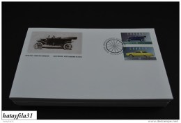 Kanada  1993   FDC  - Mi.  1381 - 1382 - Histirische Fahrzeuge - ( T - 93 ) - 1991-2000