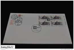 Kanada  1987   FDC  - Mi. 1042 VB.  - Internationale Briefmarkenausstellung CAPEX ` 87 , Toronto  - ( T - 92 ) - 1981-1990