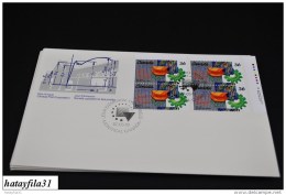 Kanada  1987   FDC  - Mi. 1040 VB.  - 100 Jahre Kanadische Technische Gesellschaft  - ( T - 92 ) - 1981-1990