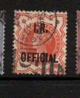 GB Official  Army Sg O41 1/2d Vermilion Good Used - Service