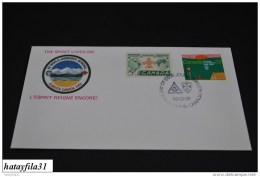 Kanada  1983   Sonder FDC  -  75 Jahre Pfadfinder  -  ( T - 91 ) - 1981-1990