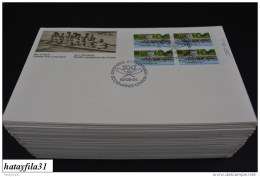 Kanada  1982   FDC - Mi. 848 VB. -  100. Könignich - Kanadische Henley - Regatta -  ( T - 91 ) - 1981-1990