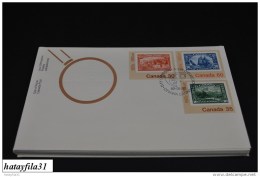 Kanada  1982   FDC - Mi. 823 & 825 - 826  -  Internationale Jugendphilatelieausstellu Ng CANADA "" 82  -  ( T - 91 ) - 1981-1990