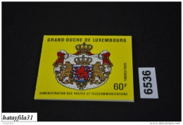 Luxemburg  1989  MH.  2  Gestempelt    / - Postzegelboekjes