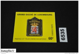 Luxemburg  1991  MH.  3    Gestempelt    / - Carnets