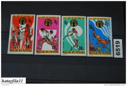 Wallis & Futuna      1975    Mi. 265 - 268   ** Postfrisch    /   Südpazifikspiele , - Nuevos