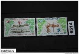 Wallis & Futuna      1979    Mi. 353 - 354   ** Postfrisch    /   Südpazifikspiele , Suva - Unused Stamps